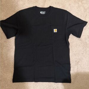 Carhartt Men's Classic Black Tee with Pocket